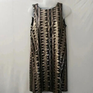 Jack By Dakota | Dress | Size S | Black & Gold